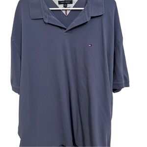Tommy Hilfiger Polo Shirt 3XL Blue Short Sleeve Classic Fit